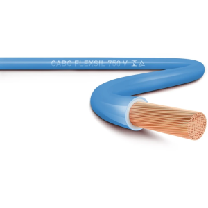 Cabo Flexivel 2,5 mm 750V Azul VENDIDO POR METRO Sil